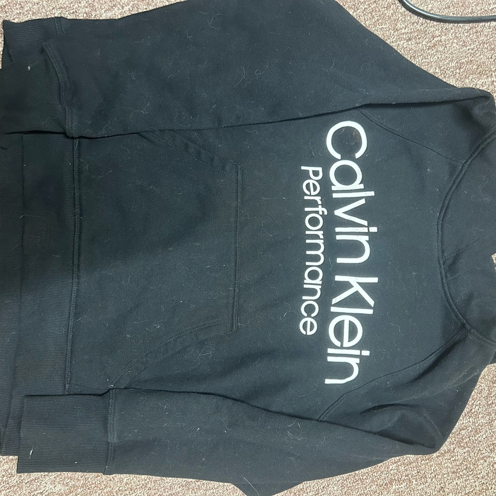 Calvin Klein Performance Charcoal Hoodie
